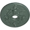 Ekena Millwork Alexa Medallion (Canopies up to 5 5/8"), 30 3/4"W x 21 1/4"H x 3 7/8"ID x 1 5/8"P, Cloud Burst CM21X30ALCBF - alternate 5